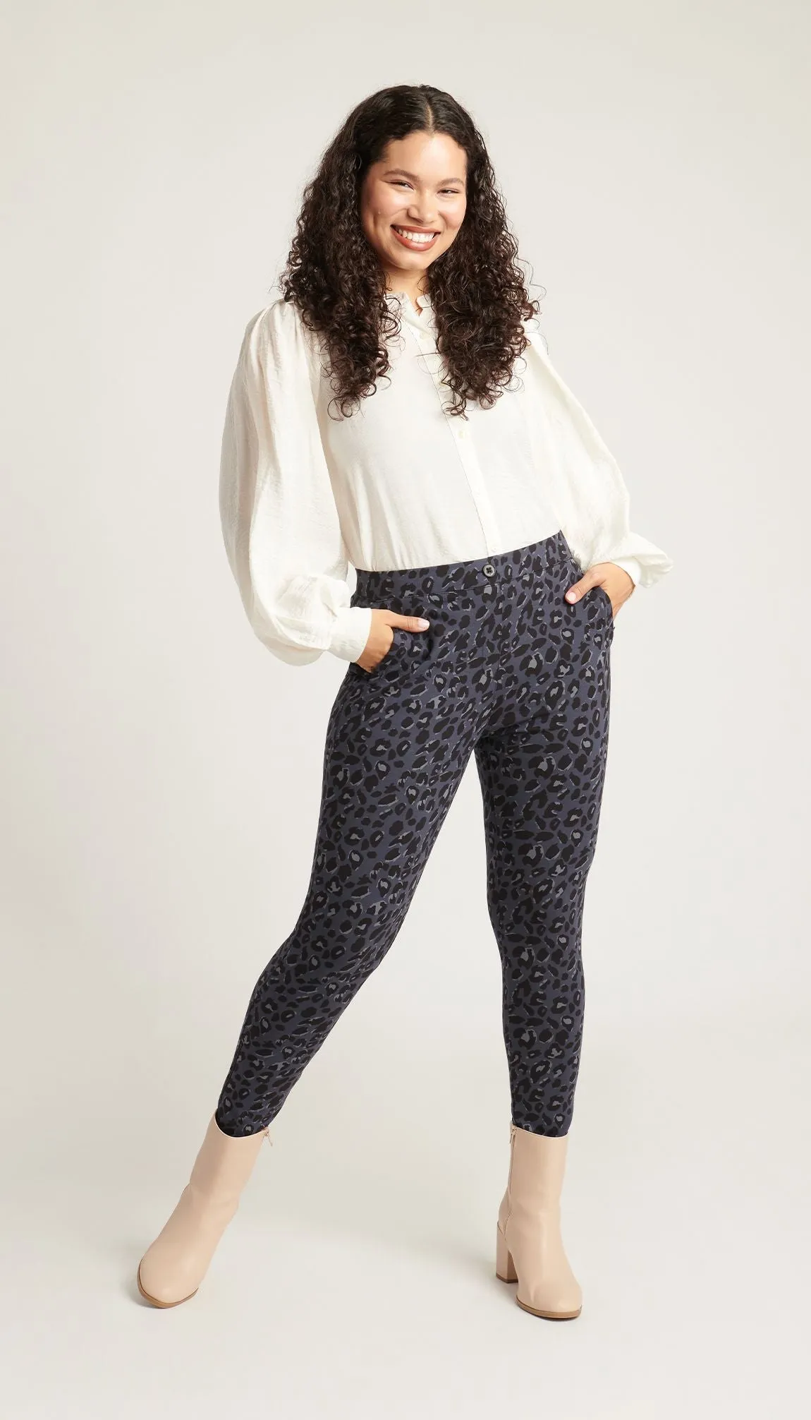 Skinny-Leg | Pencil Dress Pant Yoga Pants (Jaguar)
