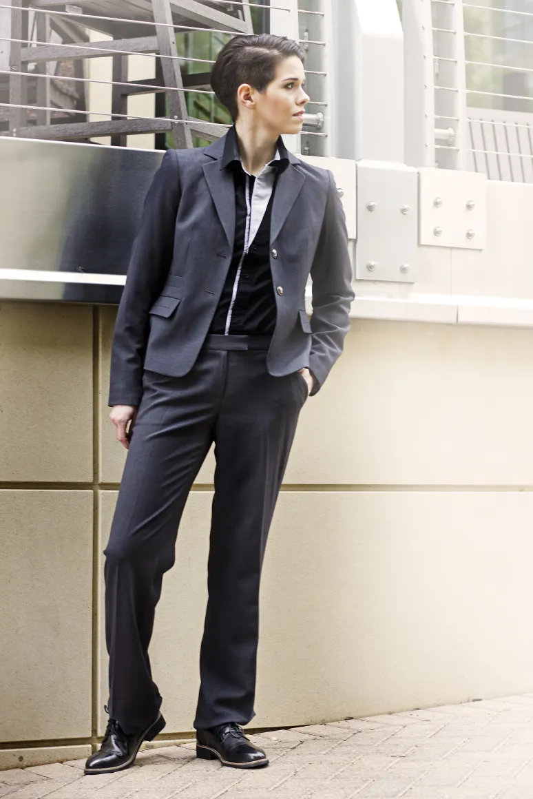 The Downtown Dappers in black