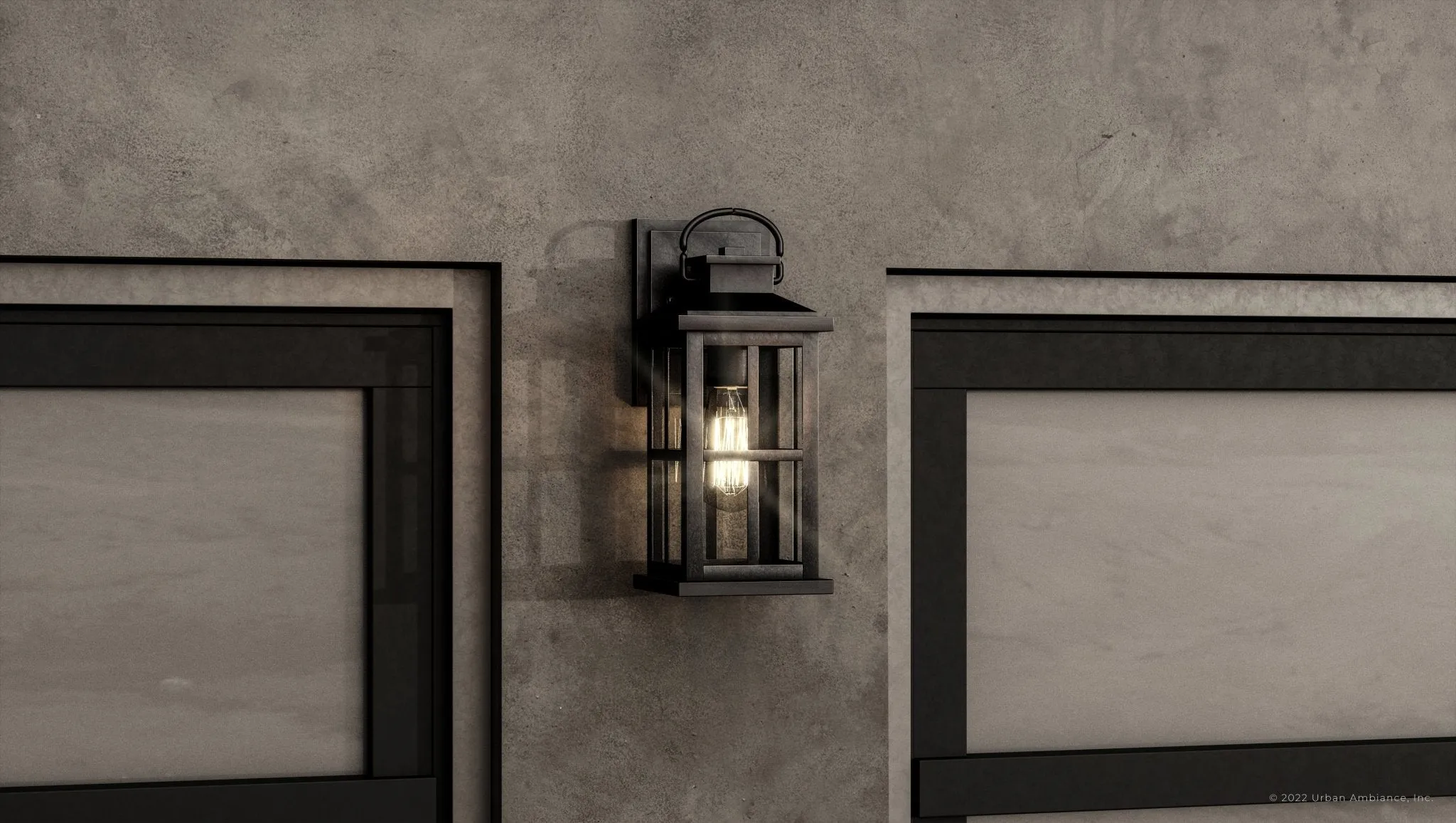 UHP1291 Transitional Outdoor Wall Sconce 14.25''H x 6''W, Olde Bronze Finish, Anaheim Collection