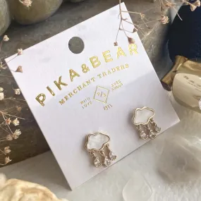 Wilhelm Cloud Drop Earrings